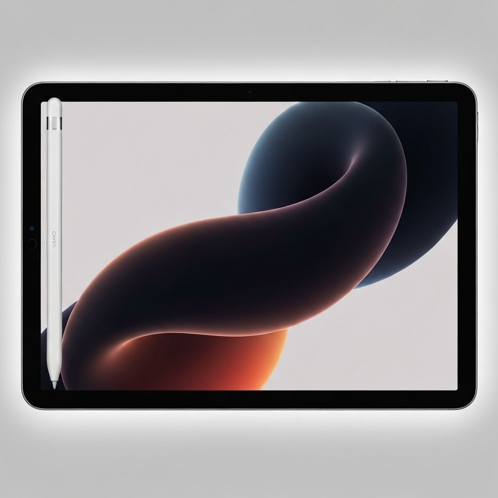 Professional tablet with stylus